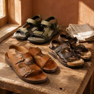 Wholesale casual sandals with customizable straps and soles